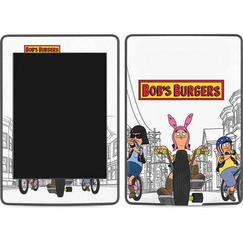 Bobs Burgers Bike Squad Amazon Kindle Skin